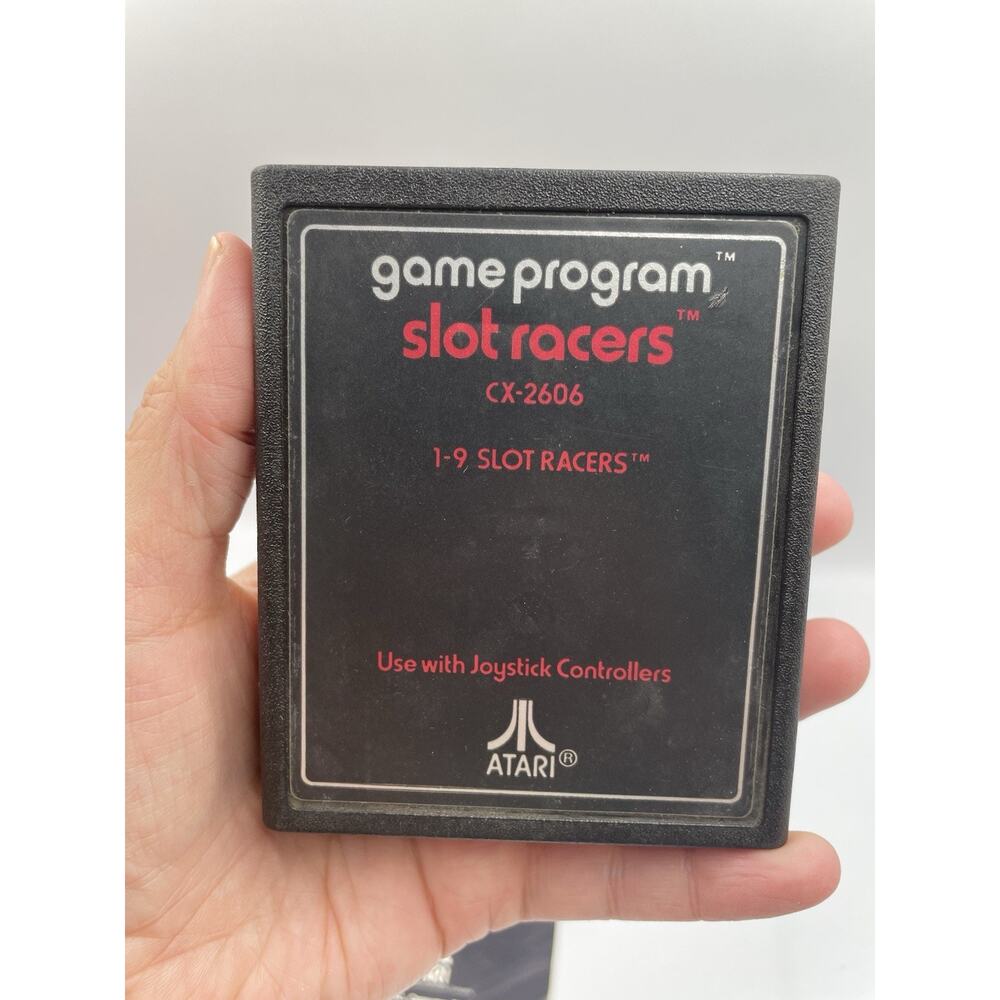 Slot Racers Atari 2600 1978 - CIB - Tested - Picture 4 of 10